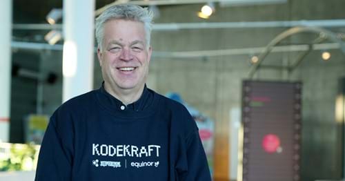 Geir Endregard, direktør ved INSPIRIA science center, er koordinator for Kodekraft-prosjektet.